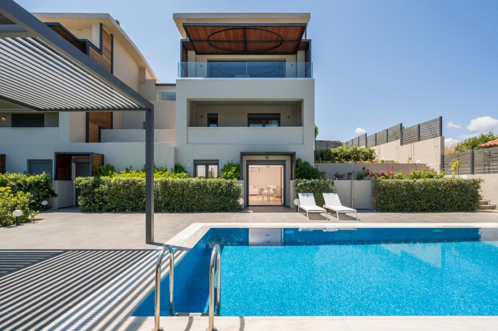 Luxury Villa Near The Sea Meliti Luxury Villa Kato Daratso Zewnętrze zdjęcie